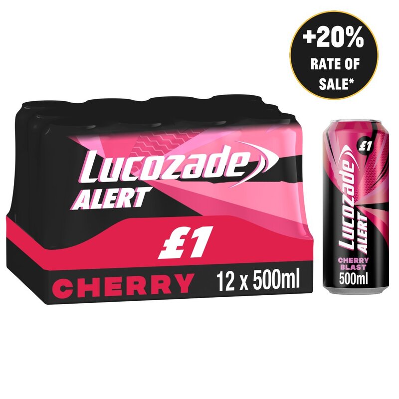 Lucozade Alert Cherry