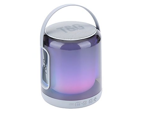 Altavoz Bluetooth Portátil T&G TG-376 con Luces LED