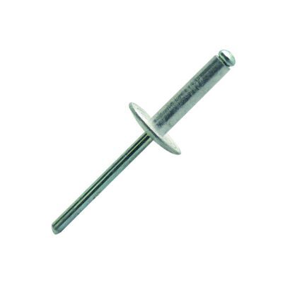 4.8 X 16 (3/16) Aluminium Large Head Rivets