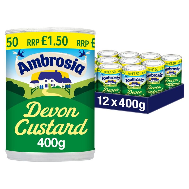 Ambrosia Devon Custard Dessert Can 400g