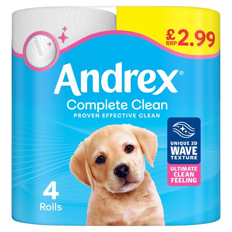 Andrex 4Pk £2.99