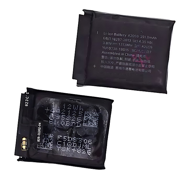 Apple Watch Series 4 44mm - Replacement Internal Battery Pack 291mAh - A2059
