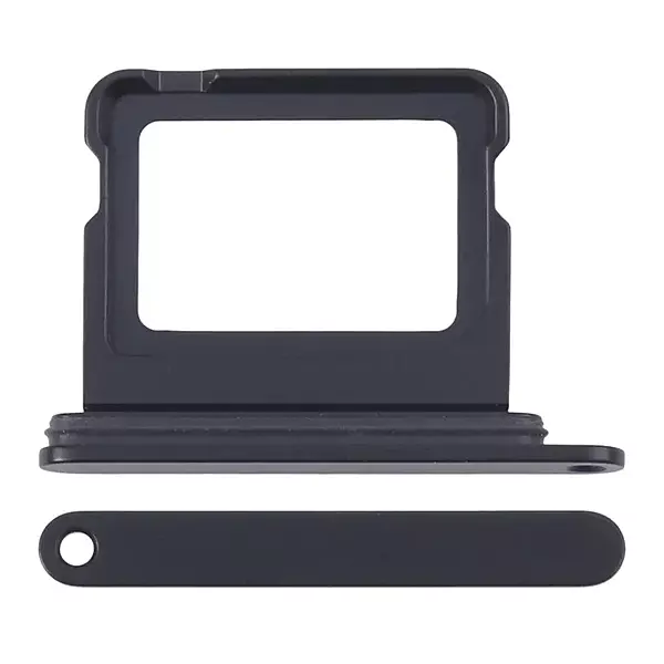 Apple iPhone 16 - Replacement SIM Card Tray - Black