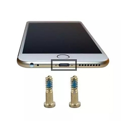 Apple iPhone 6 & 6 Plus - Replacement Bottom Pentalobe Screws - Gold