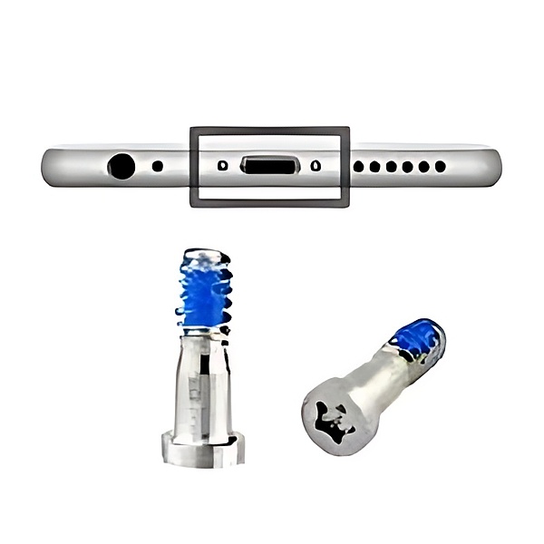 Apple iPhone 6 & 6 Plus - Replacement Bottom Pentalobe Screws - Silver