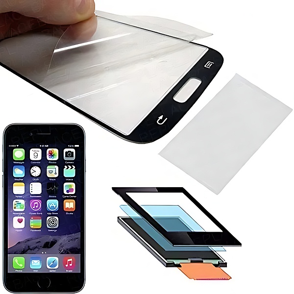Apple iPhone 6 Plus LCD to Glass Panel Optically Clear Adhesive OCA Film Sheet