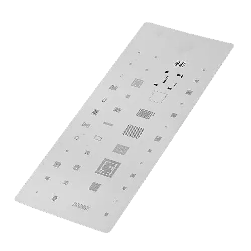 Apple iPhone X - IC Chip BGA Direct Heating Reballing Stencil Template