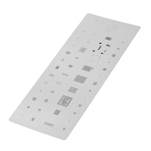 Apple iPhone X - IC Chip BGA Direct Heating Reballing Stencil Template