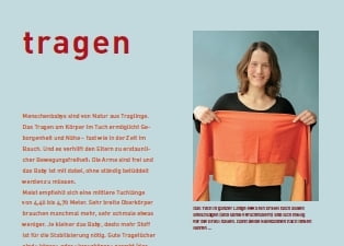 Poster »Tragen«