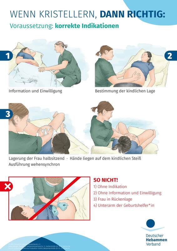 Plakat "Wenn kristellern, dann richtig"