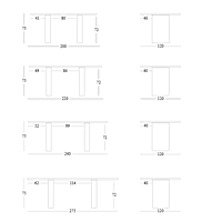 Atlas Dining Table Ellipse