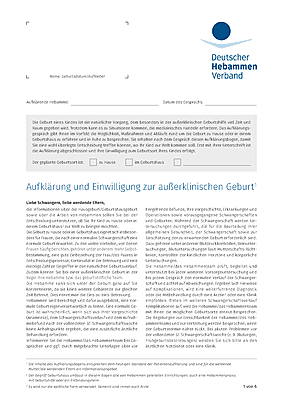 6028 Aufklärungsbogen und Einwilligungserklärung (Nur für Mitglieder)