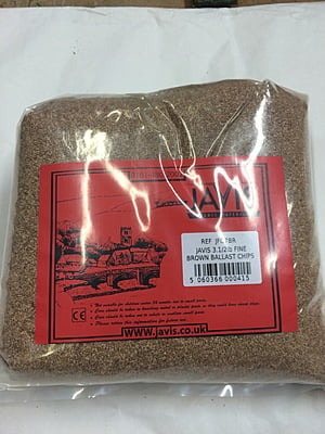 Javis - JFGBR - Fine Brown Ballast Chippings