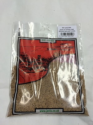 Javis - JXGBR - Extra Fine Brown Ballast Chippings