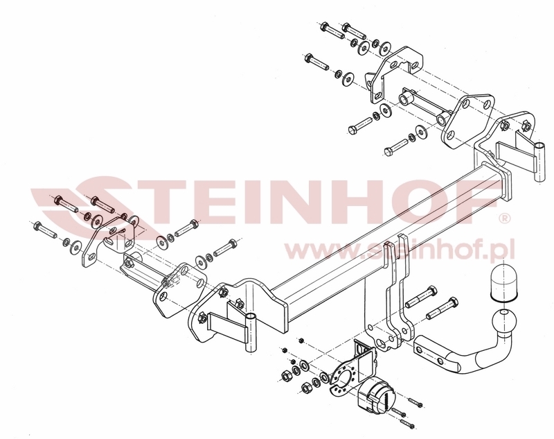 BMW 3 Series Compact
(E46) Tow Bar (2001-2005) B-068
