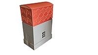 Sectional Steel Panel Water Tank - Lineside Accesssory Sectional Steel Panel Water Tank - Lineside Accesssory