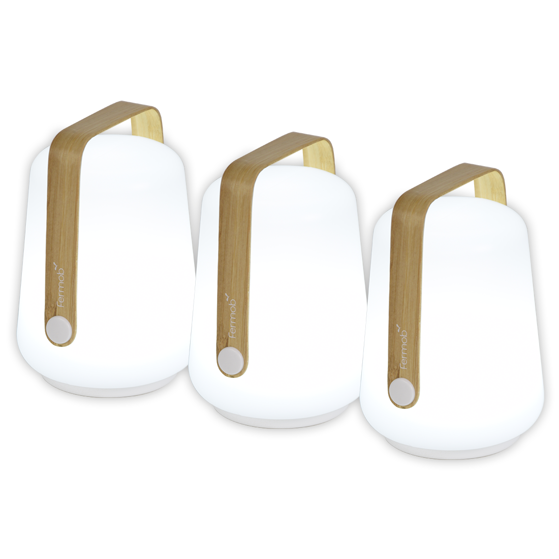 Balad Bamboo H 12 Lamp Set of 3