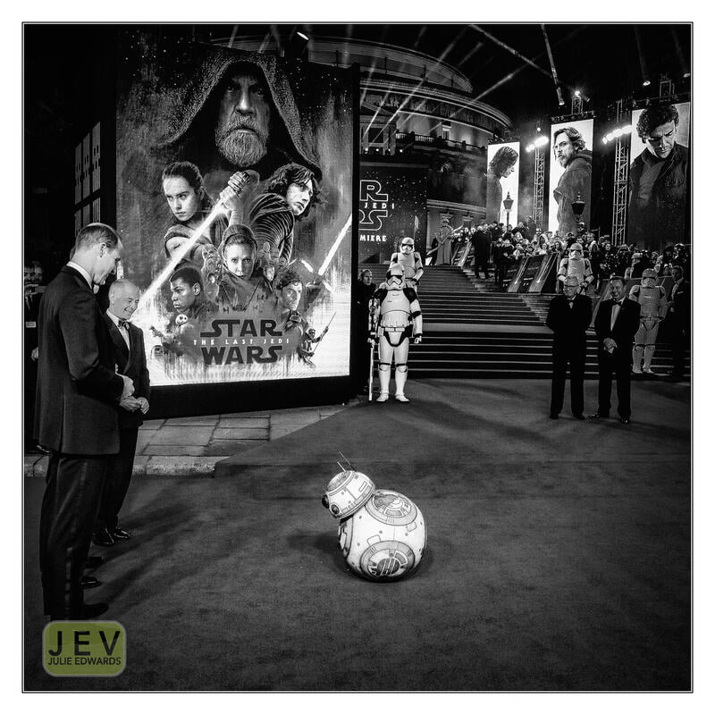Julie Edwards Monochrome Show 2021 - BB8 takes a bow Julie Edwards Monochrome Show 2021 - BB8 takes a bow