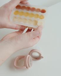 BIBS Baby Food Freezer Tray Ivory