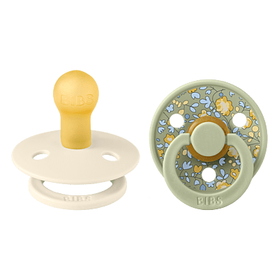 BIBS x Liberty 2 PACK Colour Eloise Latex Sage Mix