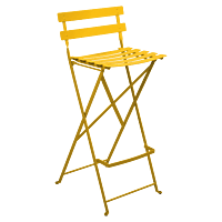 Bistro Foldable Bar Chair Honey-Floor Stock Bistro Foldable Bar Chair Honey-Floor Stock