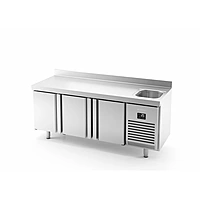 Mesa refrigerada con fregadero BMPPF 2000 II