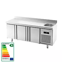 Mesa de refrigeración con fregadero Fondo 70 BMGN 1960 F