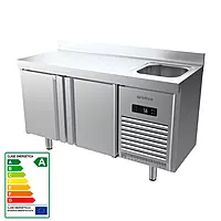 Mesa refrigerada con fregadero Fondo 60 BMPPF 1500 II