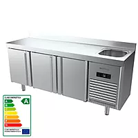 Mesa refrigerada con fregadero Fondo 60 BMPPF 2000 II