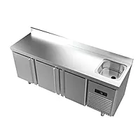 Mesa refrigerada con fregadero Fondo 60 BMPPF 2000 II