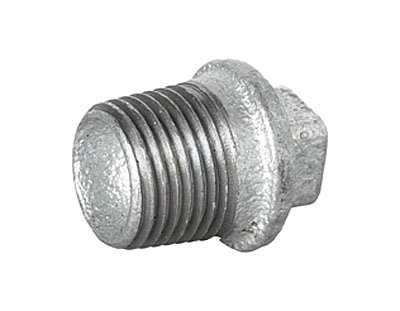 Galv Beaded Plug - Hollow