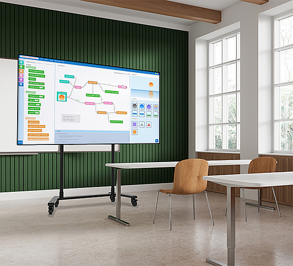 B-Tech Extra-Large Flat Screen Display Trolley / Stand