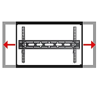B-Tech Extra-Large Heavy Duty Universal Flat Screen Wall Mount
