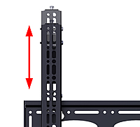 B-Tech Extra-Large Heavy Duty Universal Flat Screen Wall Mount