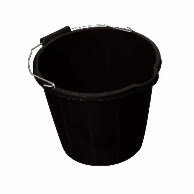 BUILDERS BUCKET STANDARD BLACK-14LTR
