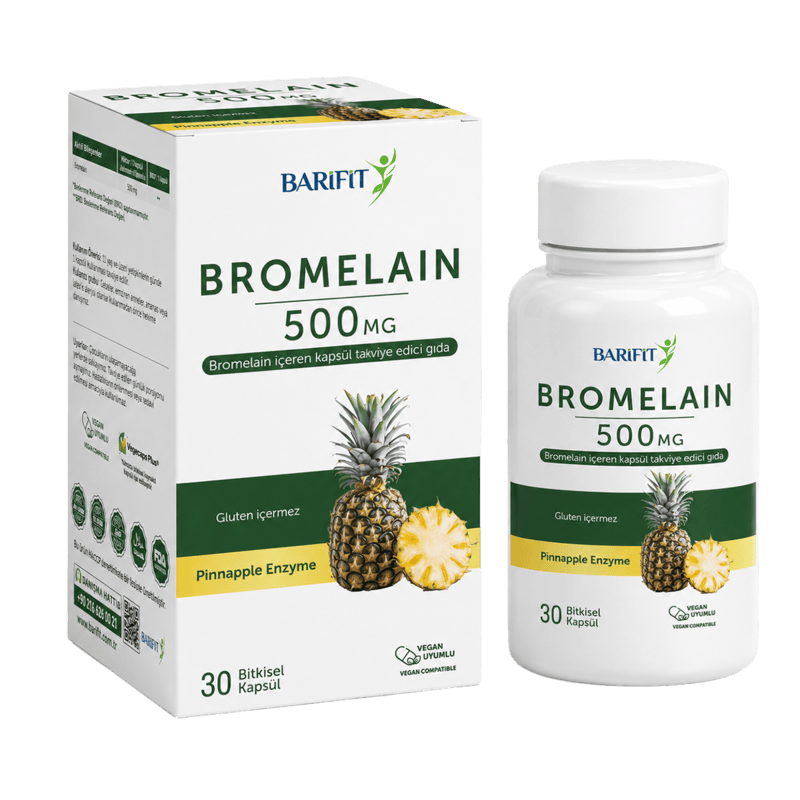 Barifit Bromelain 500 mg 30 Capsules