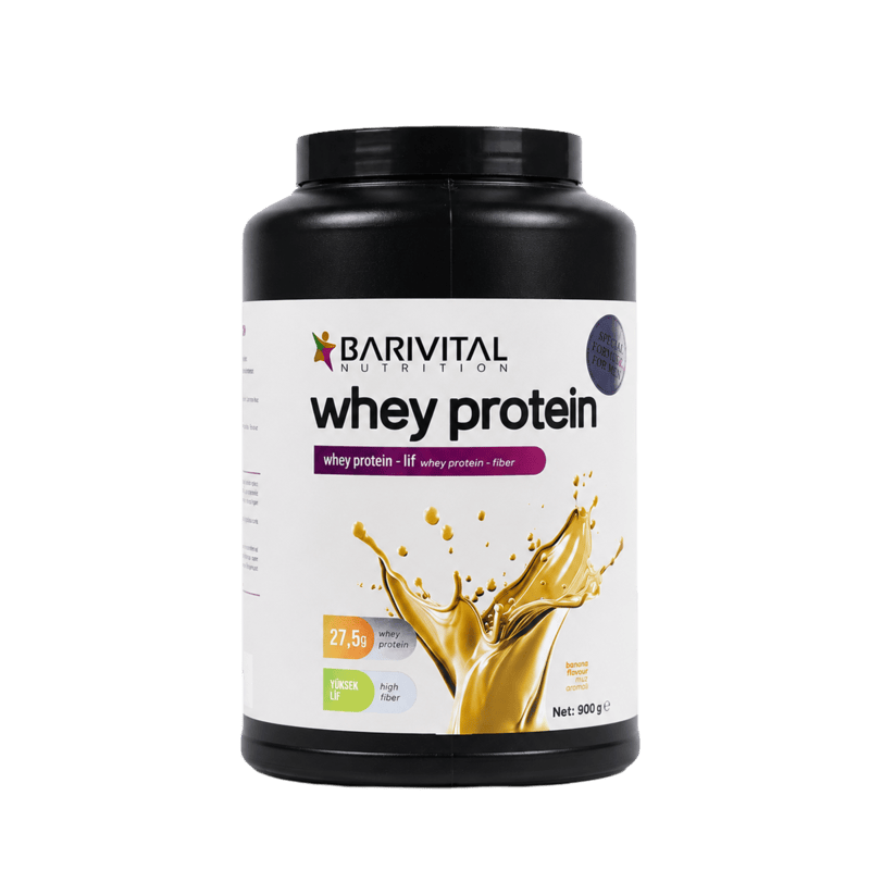 Barifit WhWey Protein Powder 900 g (Chocolate, Strawberry, Banana, Vanilla, Unflavored