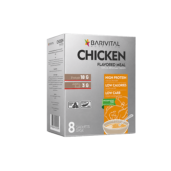 Barivital Protein Soup Chicken 8 Sachets