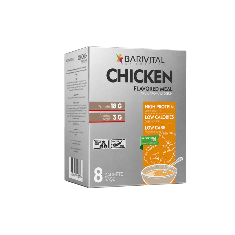 Barivital Protein Soup Chicken 8 Sachets