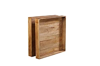 Atlas Coffee Table 90 Walnut