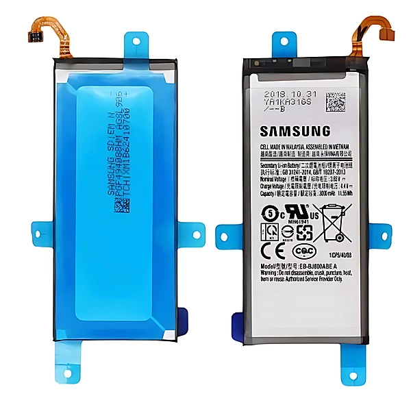 For Samsung A6 2018 , A600 - Replacement Battery - EB - BJ800ABE - Service Pack - EB - BJ800ABE