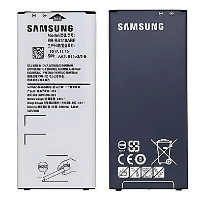 For Samsung A3 2016 , A310 - Replacement Battery - Service Pack - GH43 - 04562B