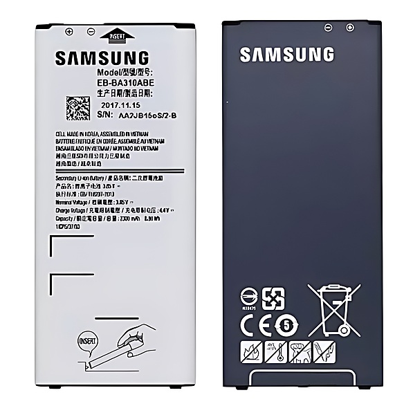 For Samsung A3 2016 , A310 - Replacement Battery - Service Pack - GH43 - 04562B