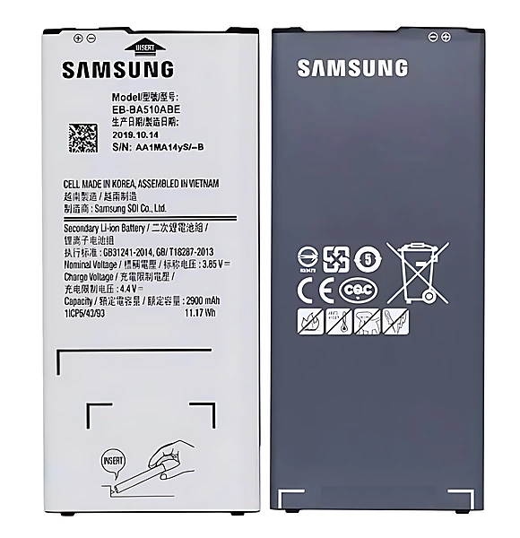 For Samsung A5 2016 , A510 - Replacement Battery - Service Pack - GH43 - 04563B