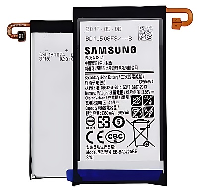 For Samsung A3 2017 , A320 - Replacement Battery - Service Pack - GH43 - 04677A