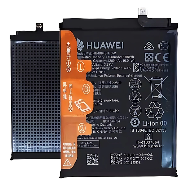 For Huawei P 30 Pro - Replacement Battery 4200mAh - Service Pack - 24022762