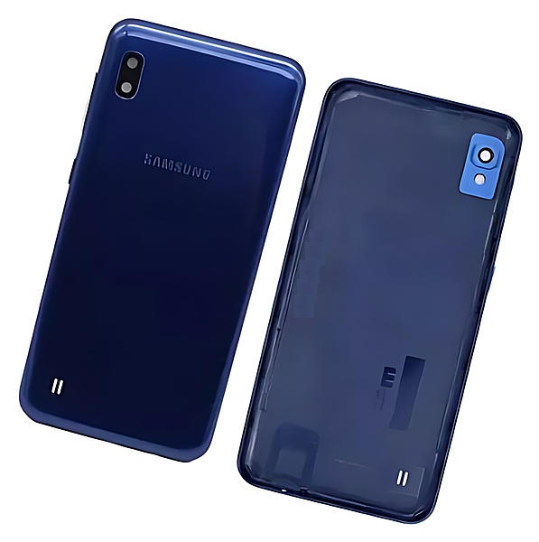 For Samsung Galaxy A10 , A105 - Replacement Battery Cover , Rear Housing - Blue