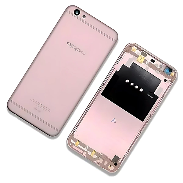 For Oppo R9s - Replacement Battery Cover , Rear Housing - Gold