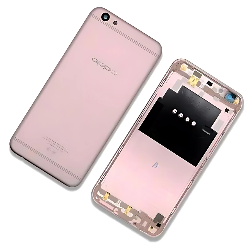 For Oppo R9s - Replacement Battery Cover , Rear Housing - Gold