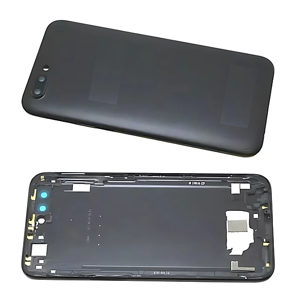 For Oppo R11 - Replacement Battery Cover , Rear Housing With Camera Lens - Black